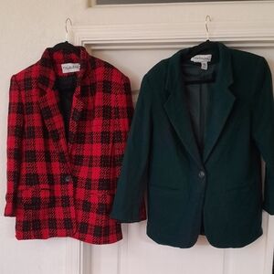 Bundle Of 2 Vtg Blazers